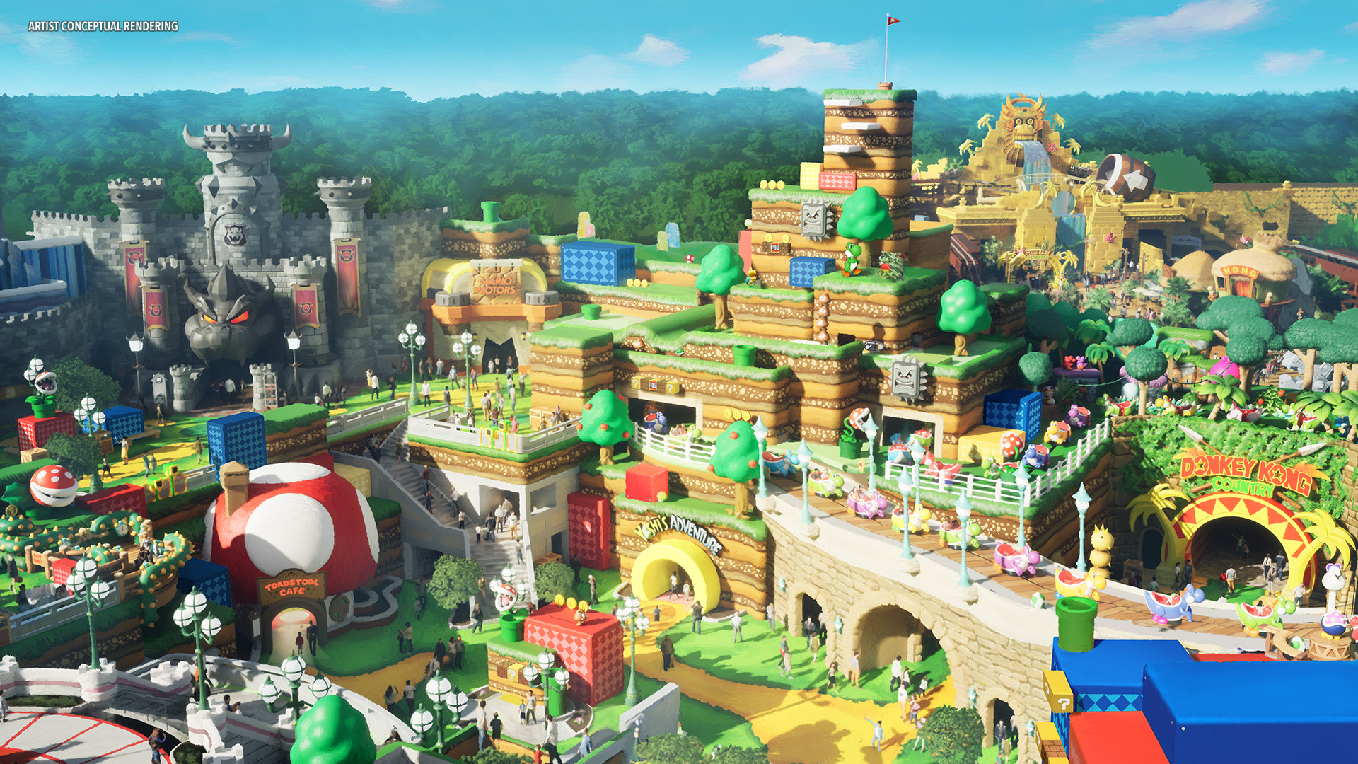 Super Nintendo World Coming To Epic Universe In Theme Park Archive