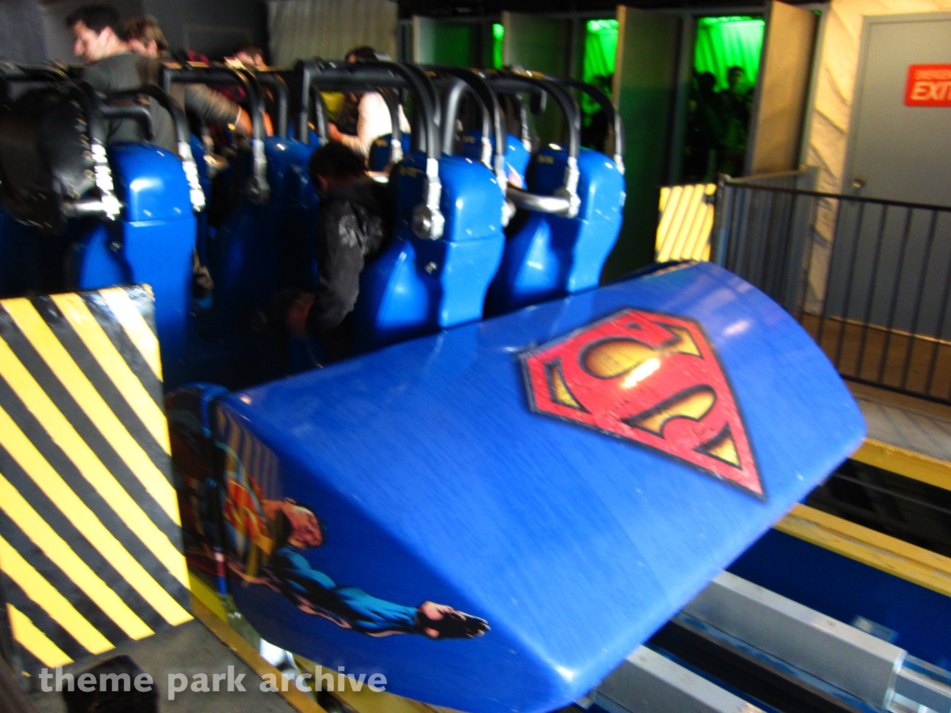 superman escape from krypton seats