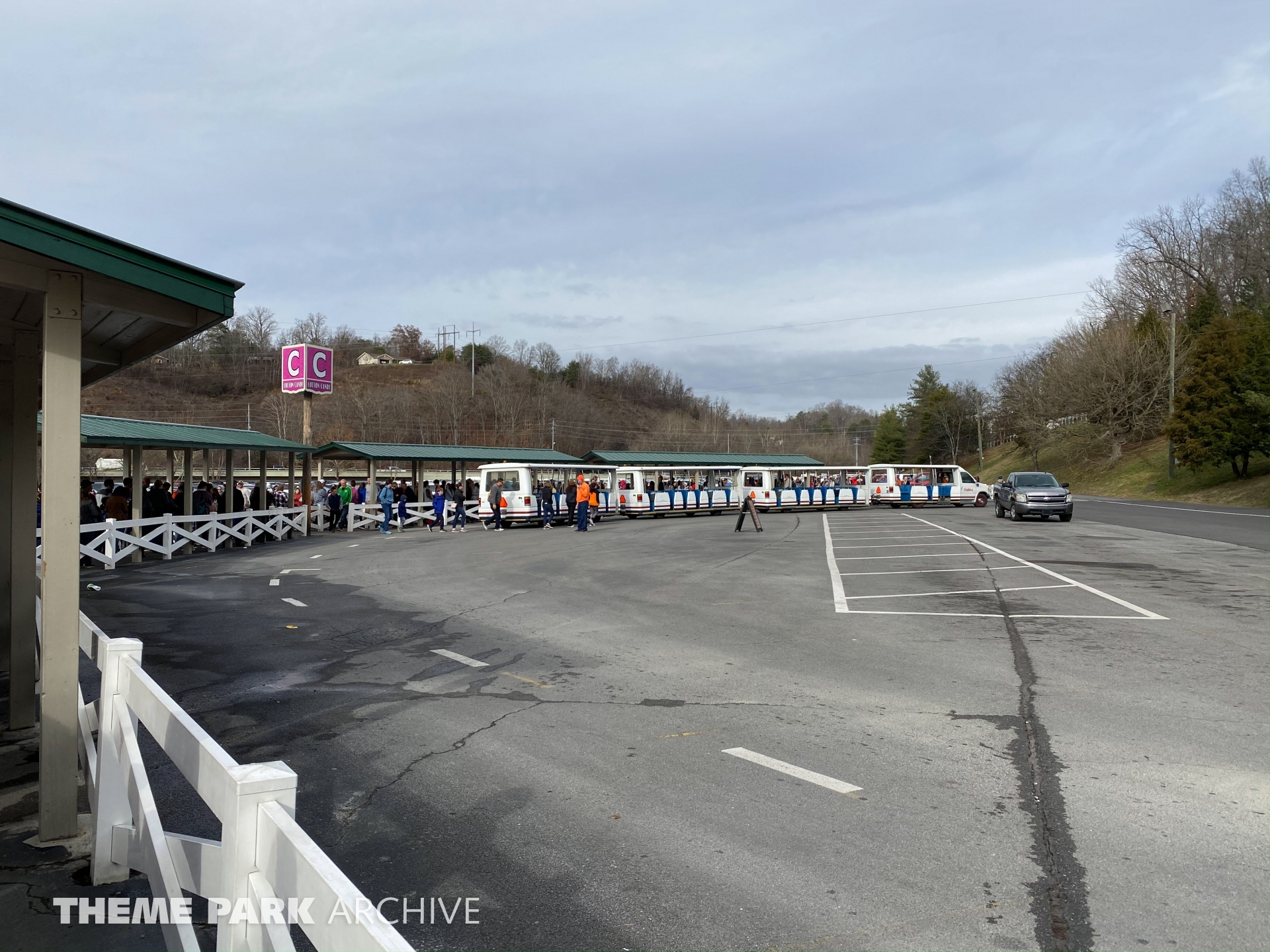 Parking at Dollywood Theme Park Archive