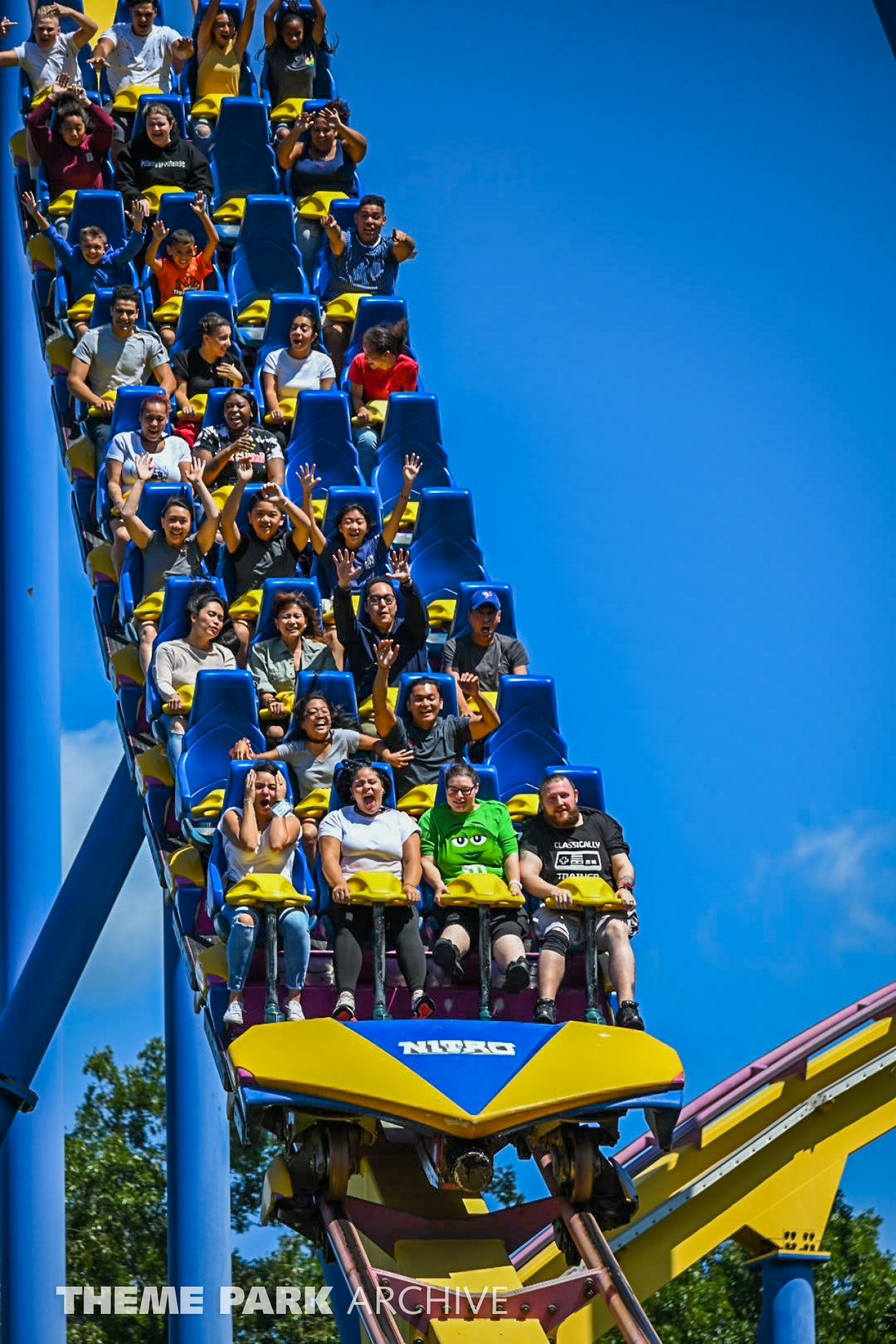 Nitro at Six Flags Great Adventure | Theme Park Archive