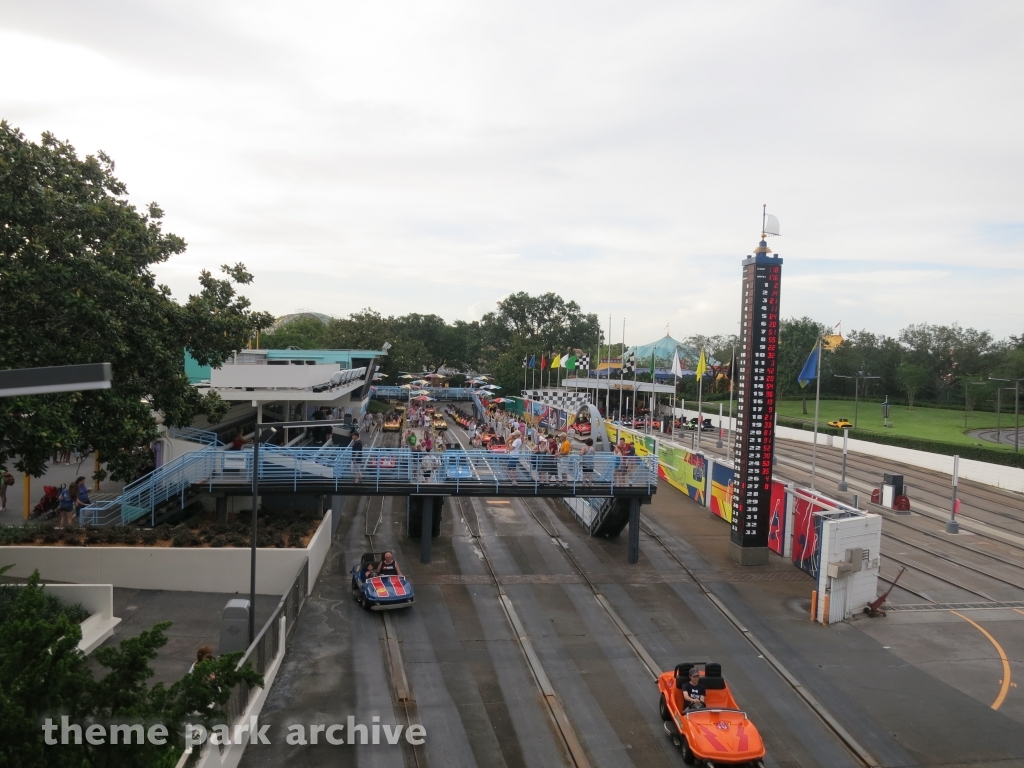 Tomorrowland Speedway at Magic Kingdom