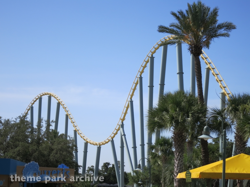 Steel Eel at SeaWorld San Antonio