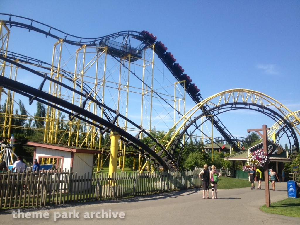 Corkscrew at Silverwood Theme Park and Boulder Beach Waterpark