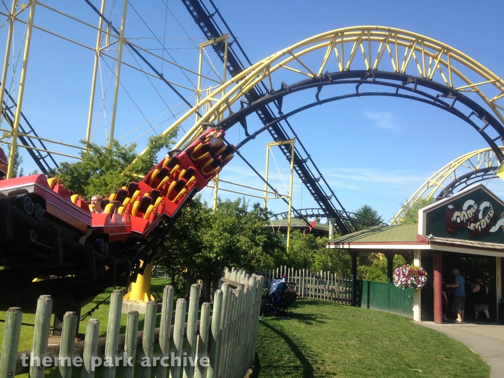 Corkscrew at Silverwood Theme Park and Boulder Beach Waterpark