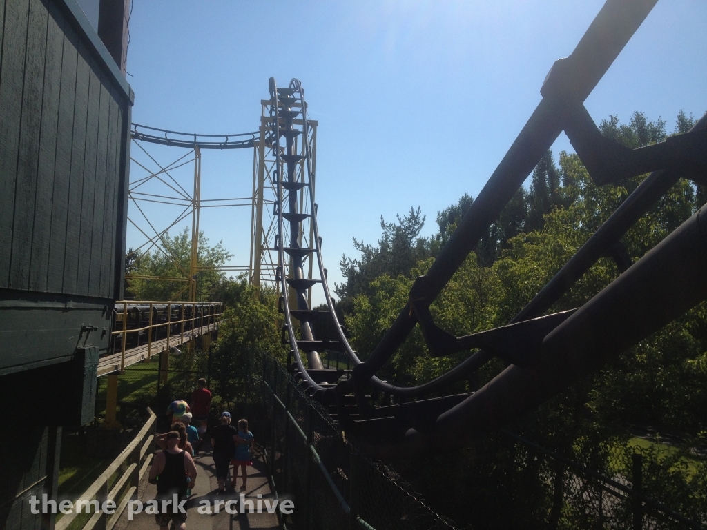 Corkscrew at Silverwood Theme Park and Boulder Beach Waterpark