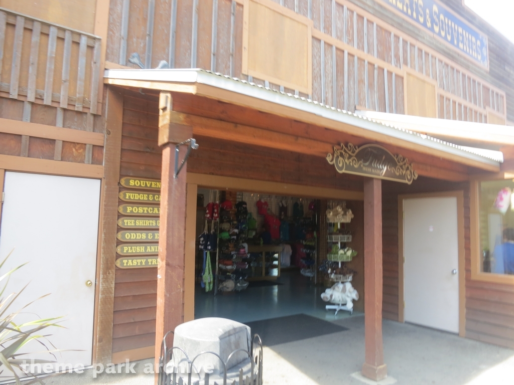 Main Street at Silverwood Theme Park and Boulder Beach Waterpark