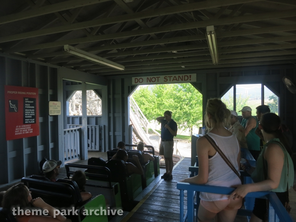 Timber Terror at Silverwood Theme Park and Boulder Beach Waterpark