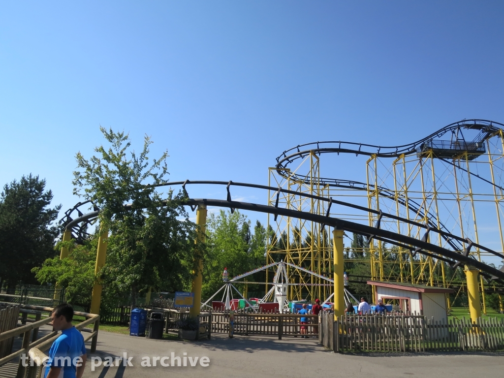 Corkscrew at Silverwood Theme Park and Boulder Beach Waterpark