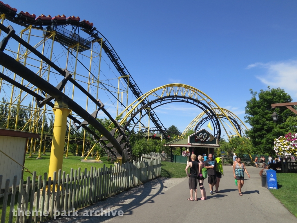 Corkscrew at Silverwood Theme Park and Boulder Beach Waterpark