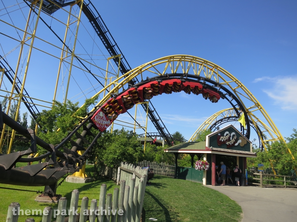 Corkscrew at Silverwood Theme Park and Boulder Beach Waterpark