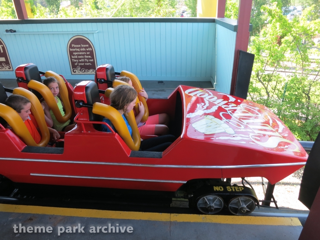 Corkscrew at Silverwood Theme Park and Boulder Beach Waterpark