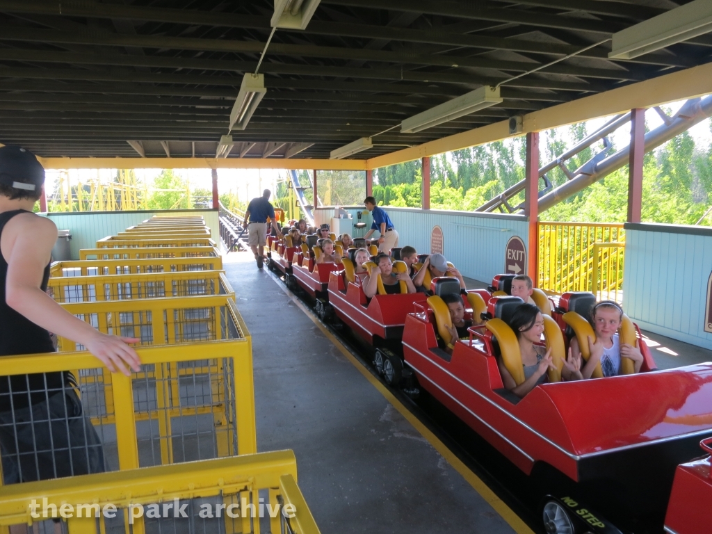 Corkscrew at Silverwood Theme Park and Boulder Beach Waterpark