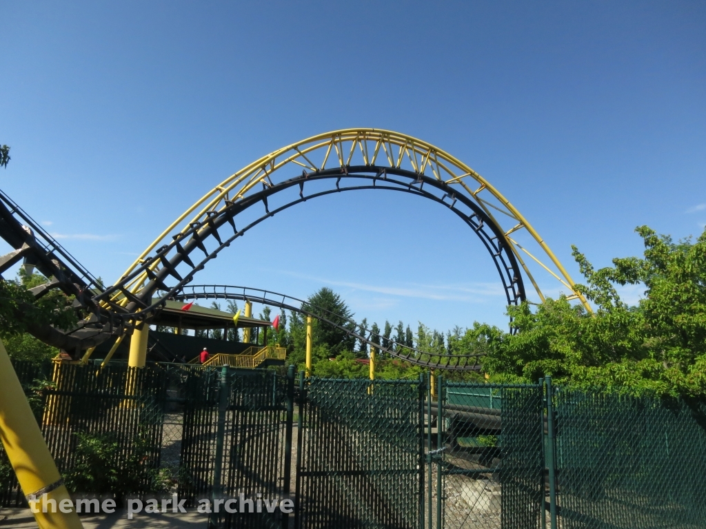 Corkscrew at Silverwood Theme Park and Boulder Beach Waterpark