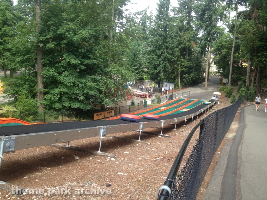 Downhill Tubin at Wild Waves Theme Park