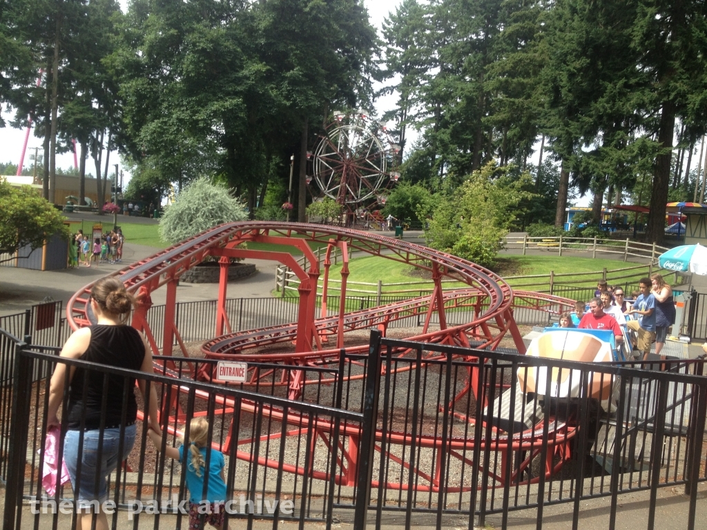 Kiddie Coaster at Wild Waves Theme Park