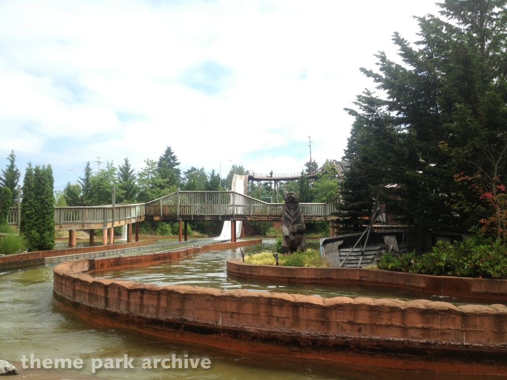 Lumberjack Falls at Wild Waves Theme Park