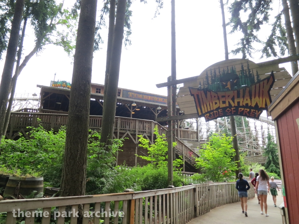 Timberhawk at Wild Waves Theme Park