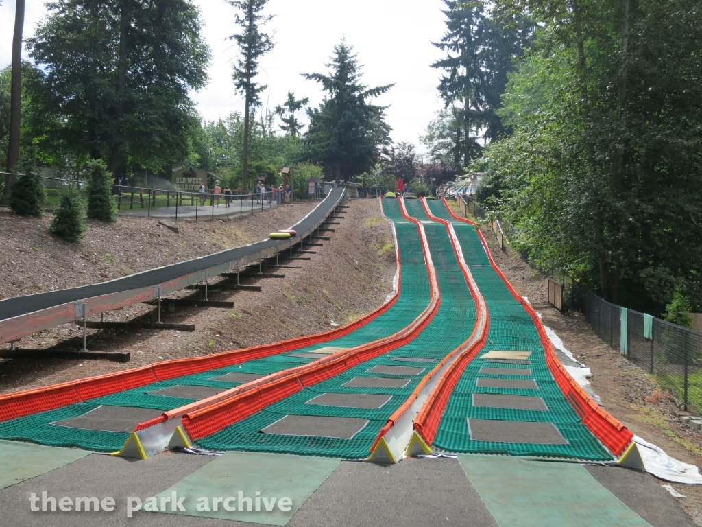 Downhill Tubin at Wild Waves Theme Park