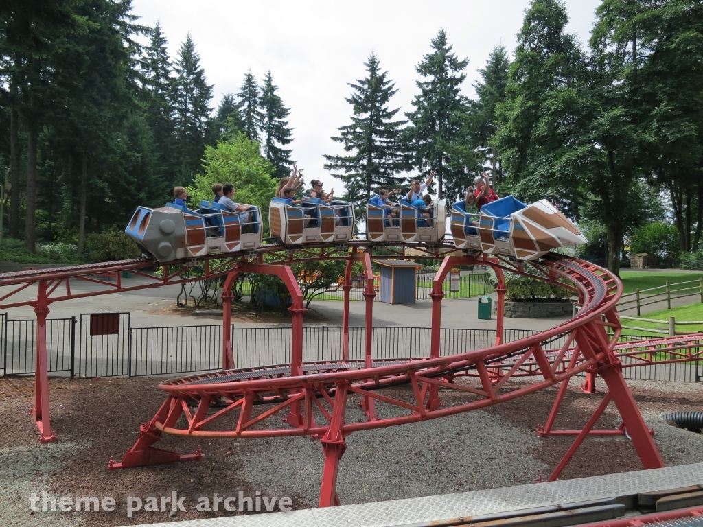 Kiddie Coaster at Wild Waves Theme Park