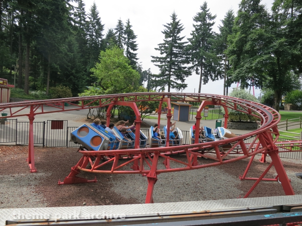 Kiddie Coaster at Wild Waves Theme Park