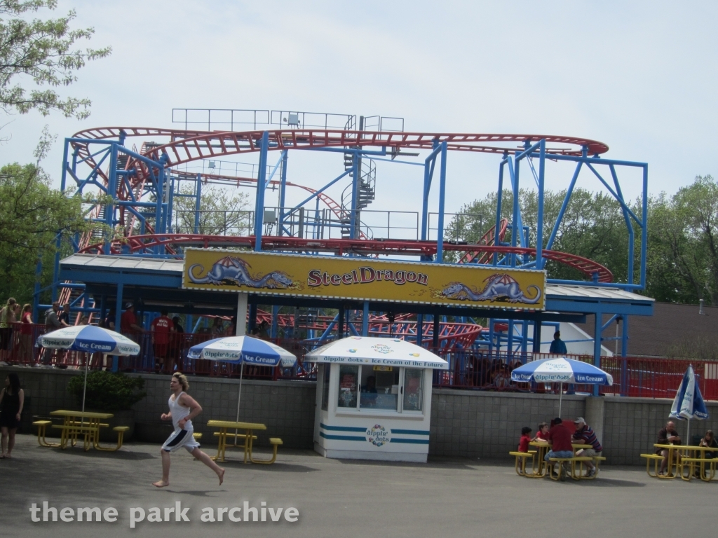 Steel Dragon at Waldameer Park