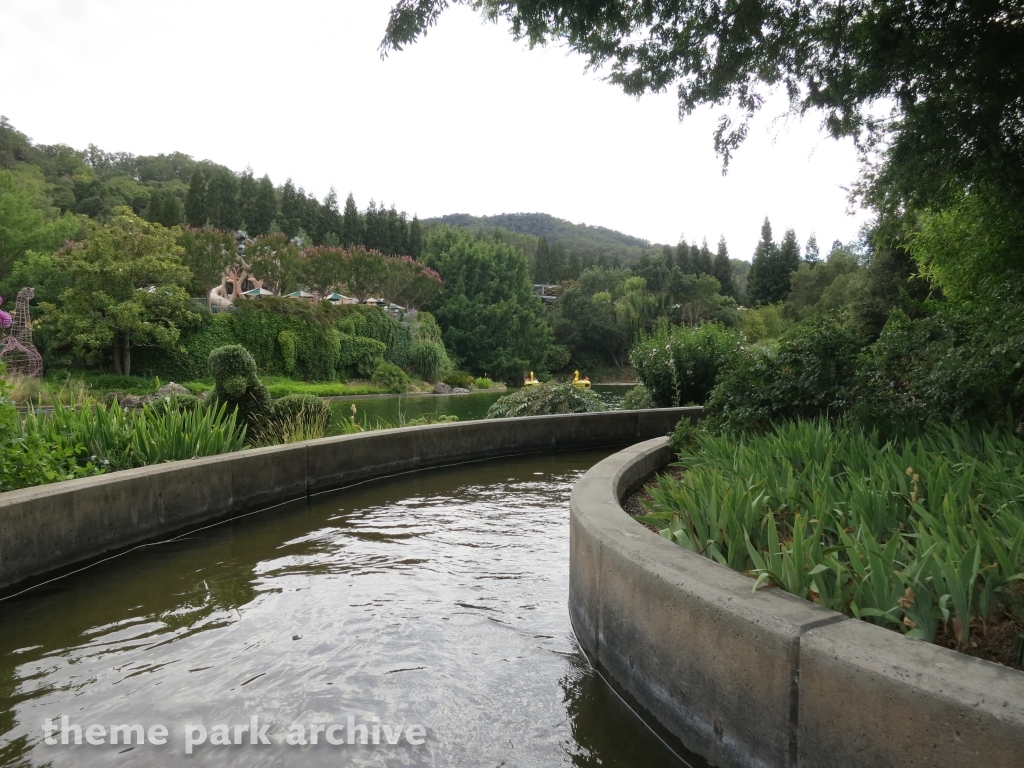 Rainbow Garden Round Boat Ride at Gilroy Gardens