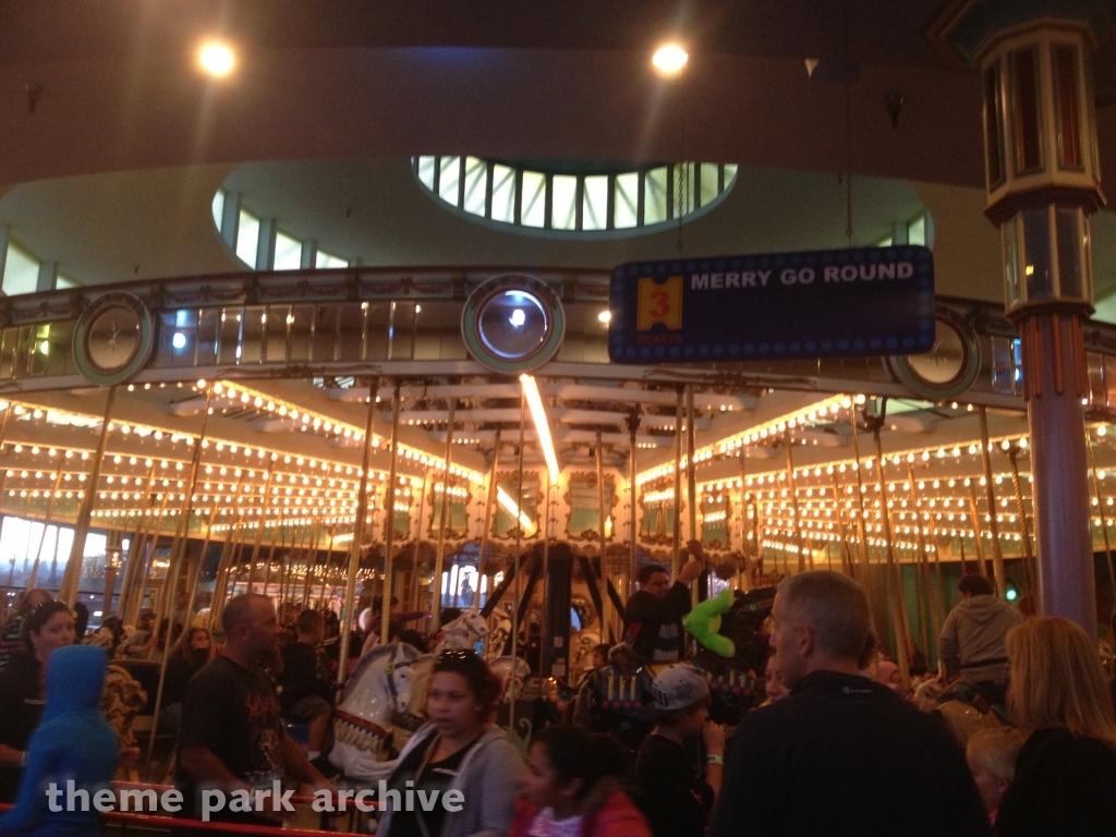 1901 Looff Carousel at Santa Cruz Beach Boardwalk