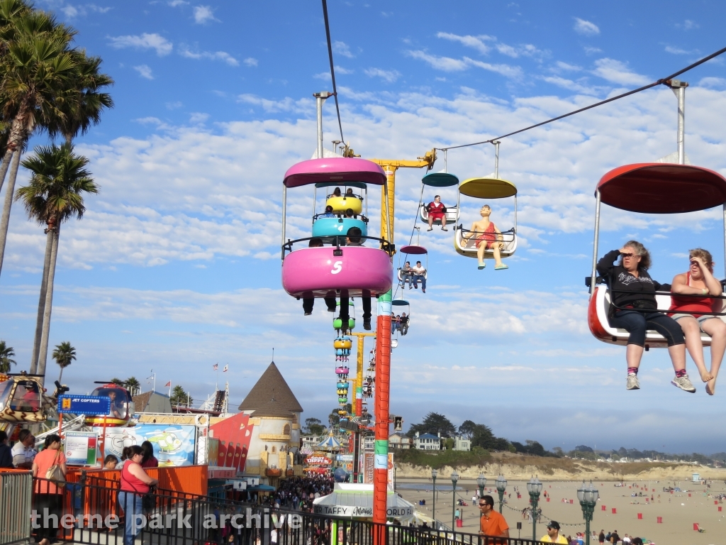 Sky Glider at Santa Cruz Beach Boardwalk