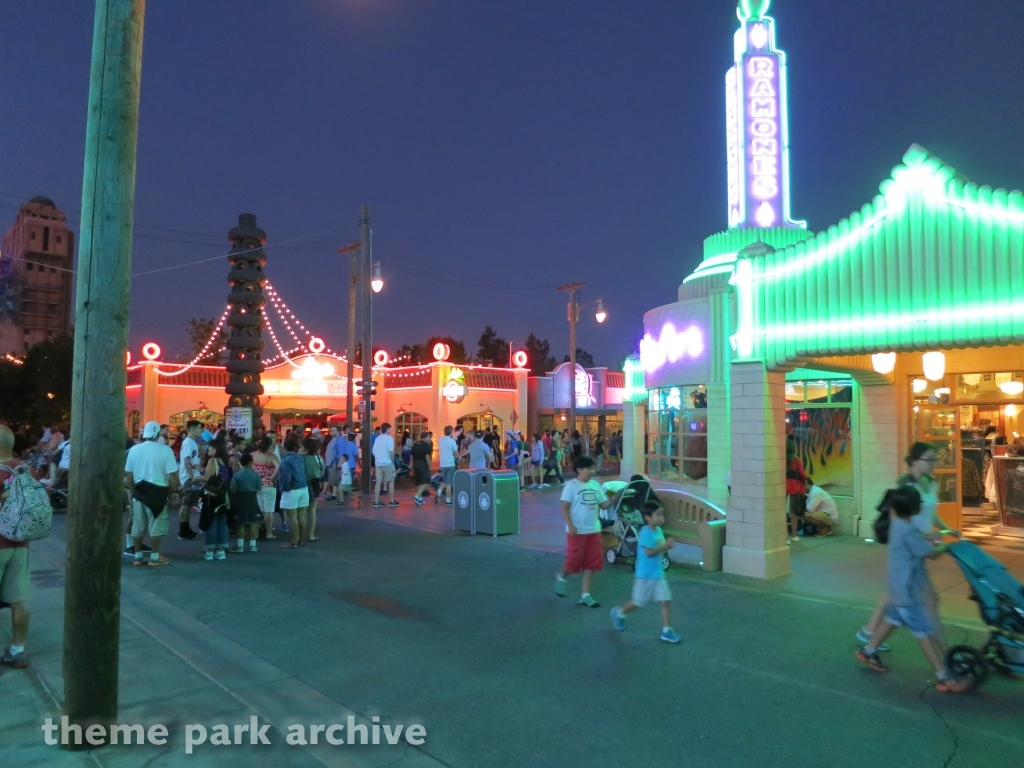 Luigi's Flying Tires at Disney California Adventure