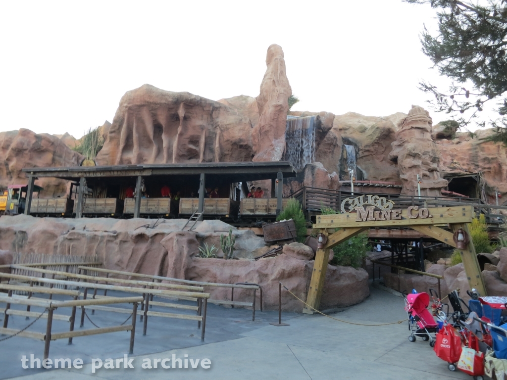 Calico Mine Ride at Knott's Berry Farm