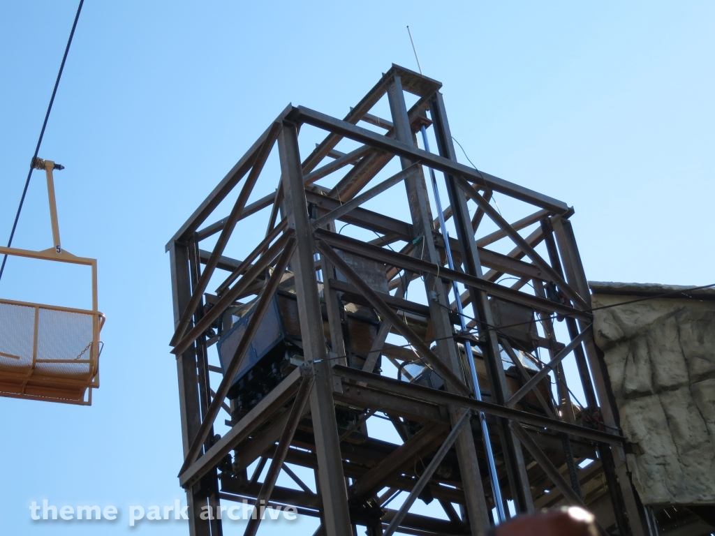 Lost Coaster of Superstition Mountain at Indiana Beach