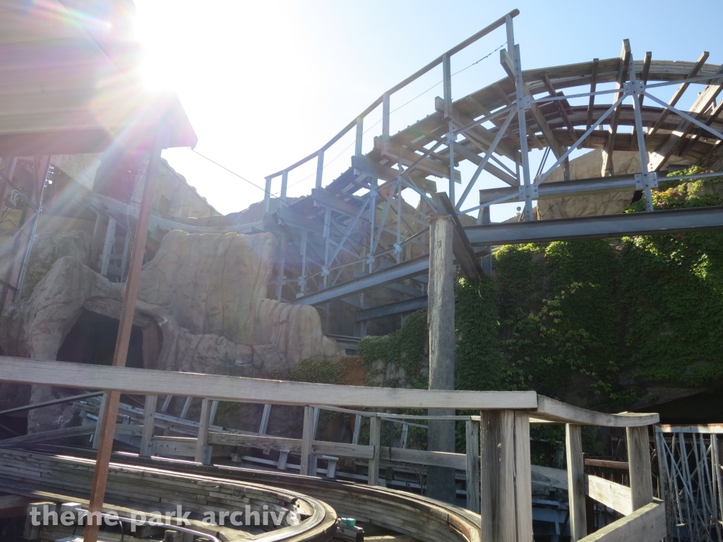 Lost Coaster of Superstition Mountain at Indiana Beach