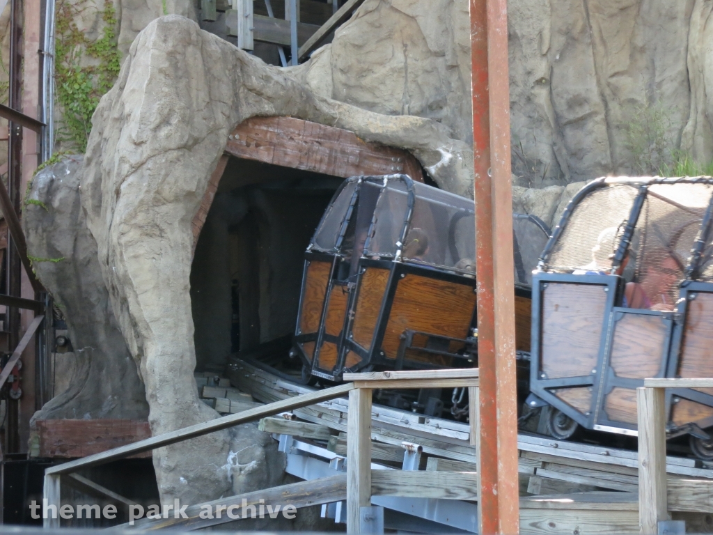 Lost Coaster of Superstition Mountain at Indiana Beach