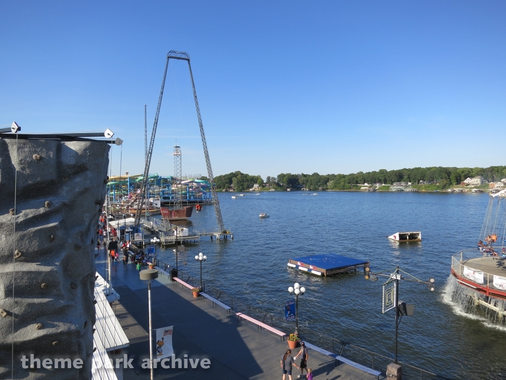 Sky Coaster at Indiana Beach