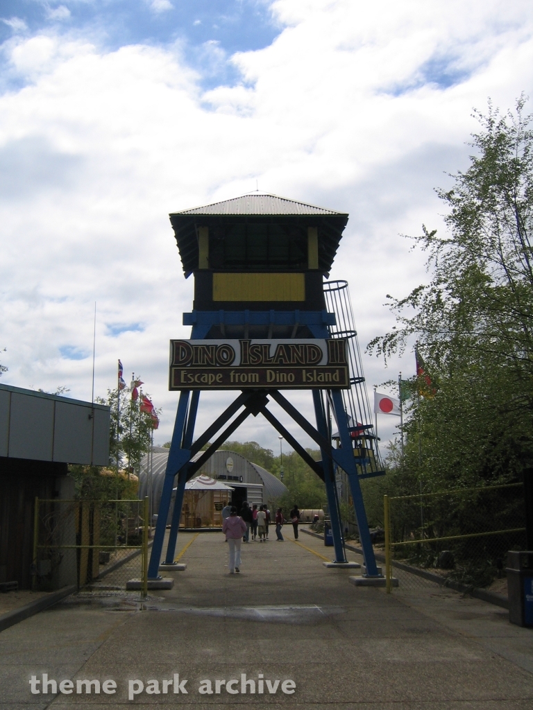 Escape From Dino Island at Geauga Lake