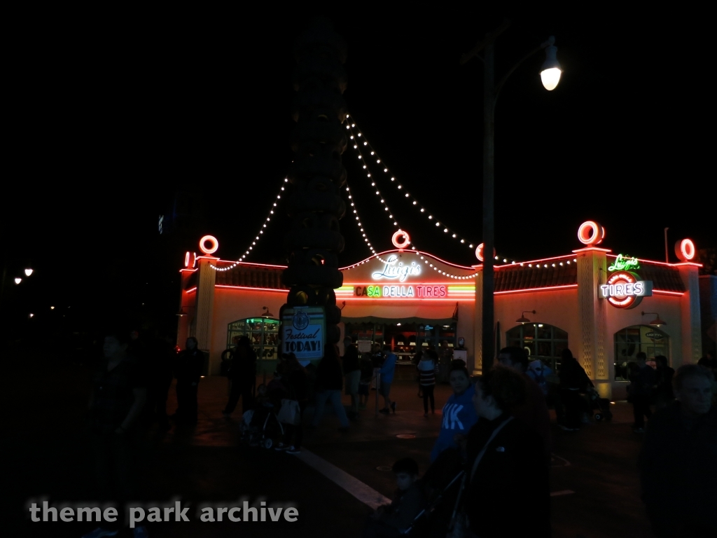 Luigi's Flying Tires at Downtown Disney Anaheim