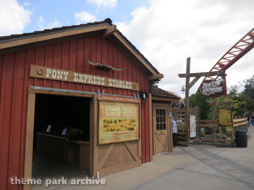 Pony Express at Knott's Berry Farm