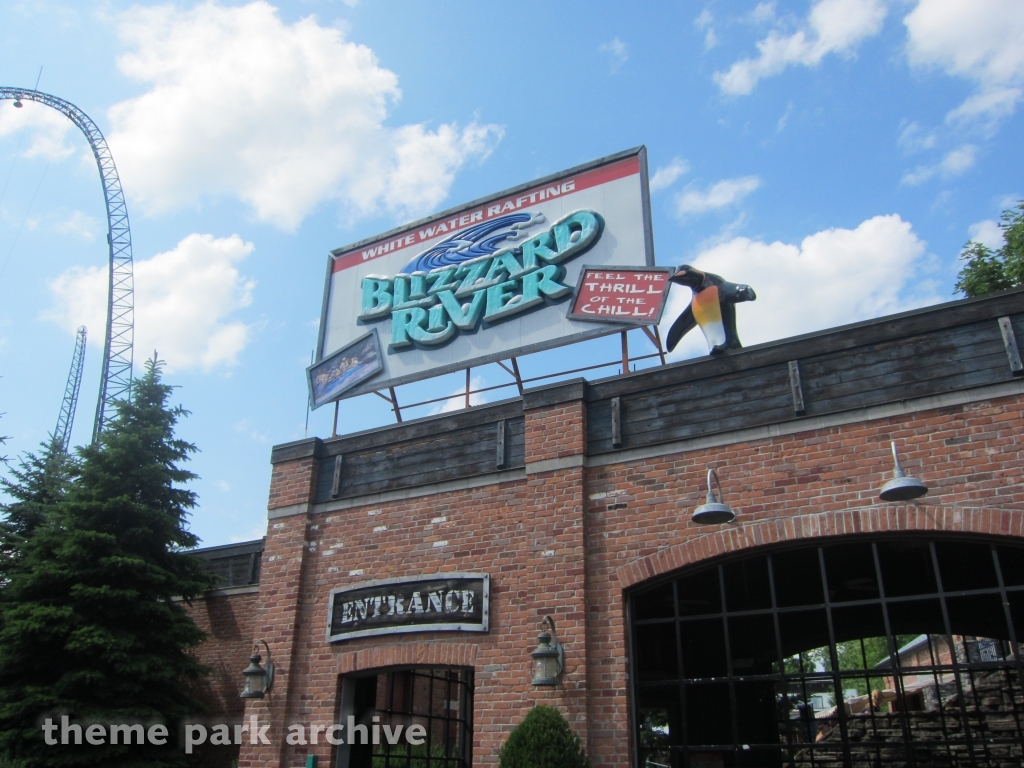 Blizzard River at Six Flags New England