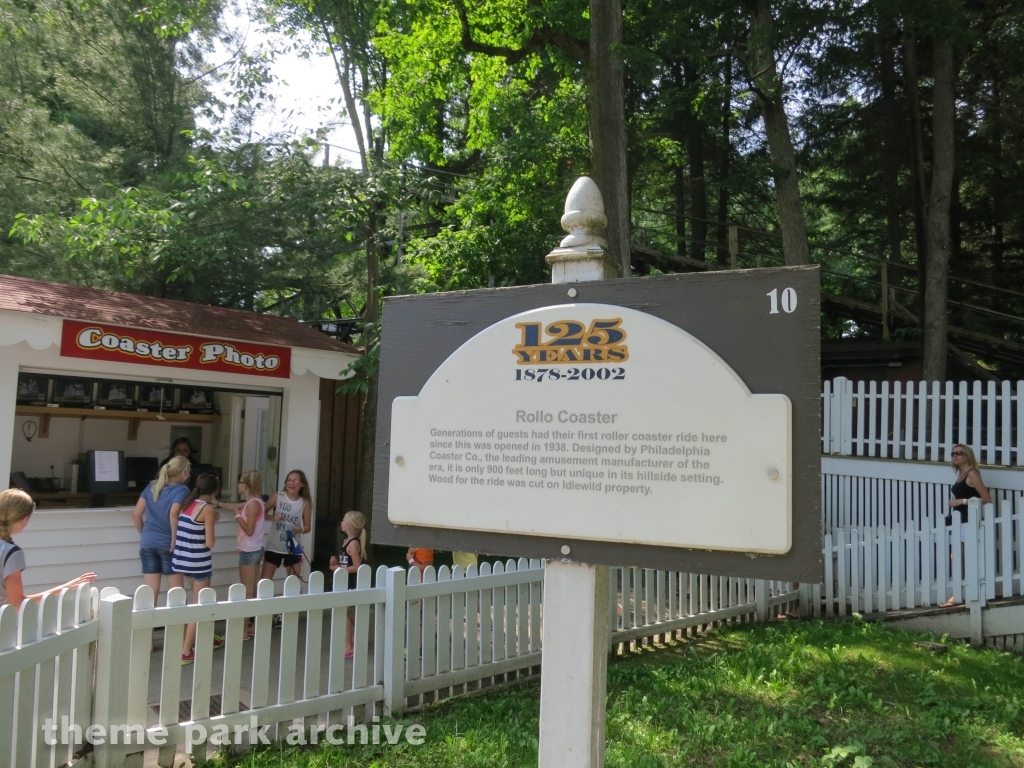 Rollo Coaster at Idlewild and SoakZone