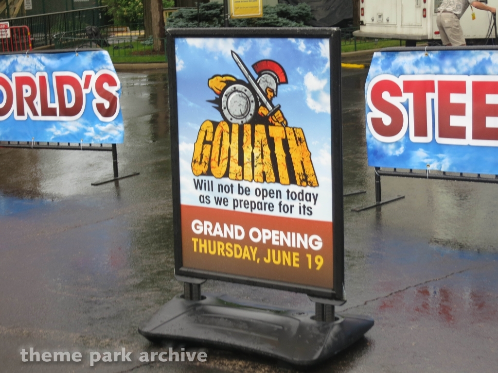 Goliath at Six Flags Great America