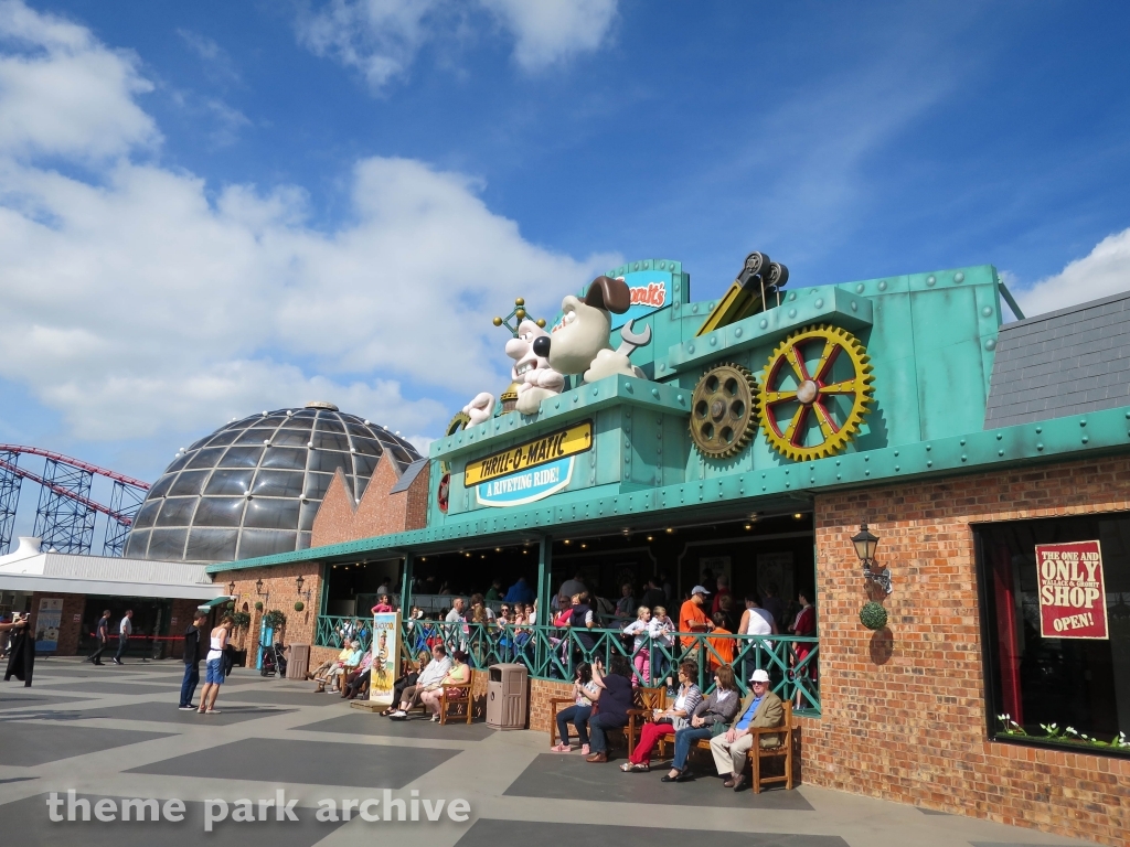 Wallace & Grommit Thrill O Matic at Blackpool Pleasure Beach