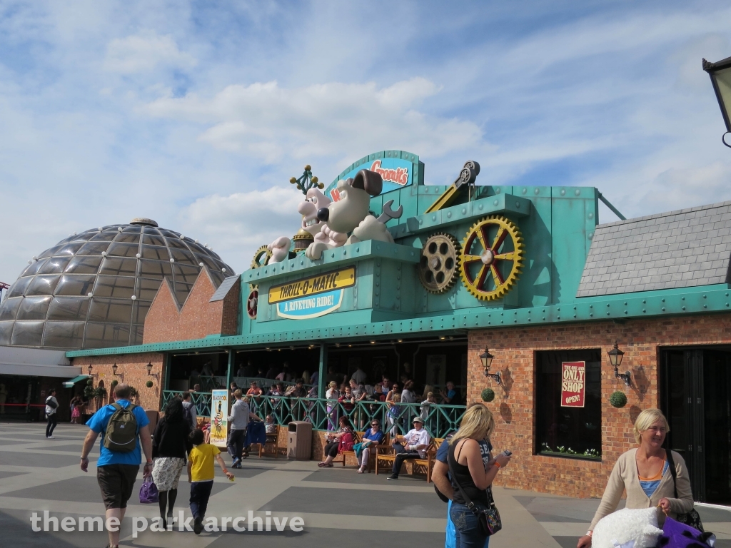 Wallace & Grommit Thrill O Matic at Blackpool Pleasure Beach