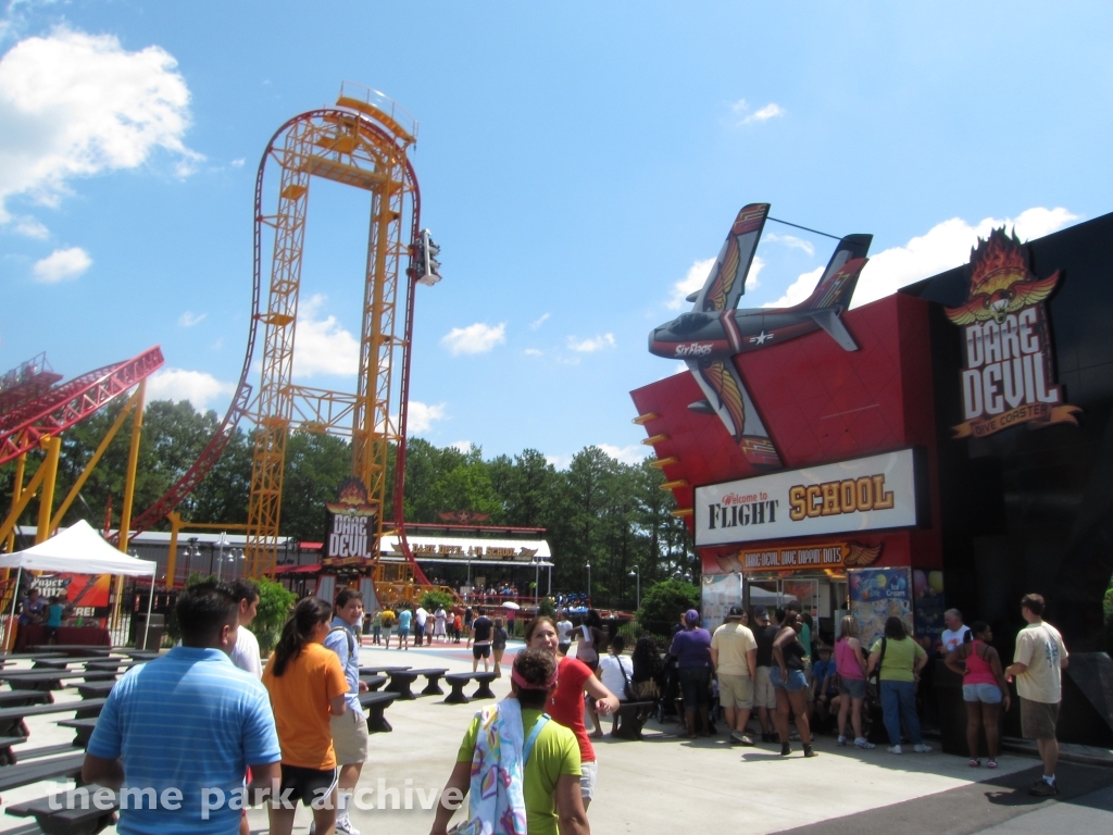 Dare Devil Dive at Six Flags Over Georgia