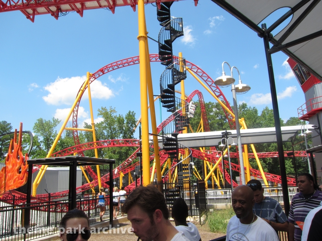 Dare Devil Dive at Six Flags Over Georgia