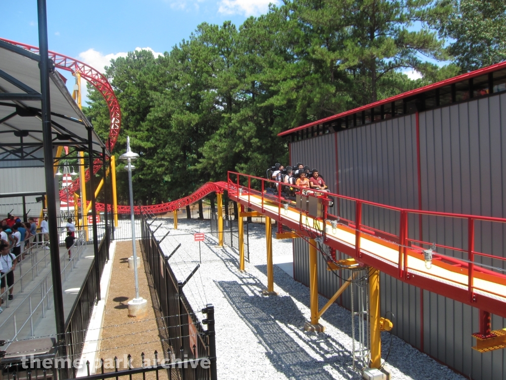 Dare Devil Dive at Six Flags Over Georgia