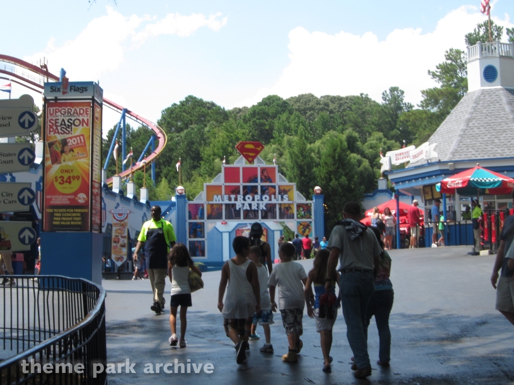 Superman Ultimate Flight at Six Flags Over Georgia