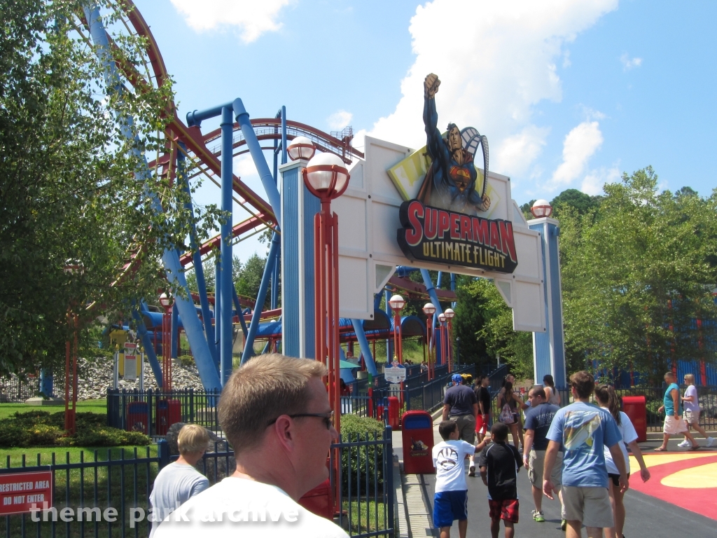 Superman Ultimate Flight at Six Flags Over Georgia