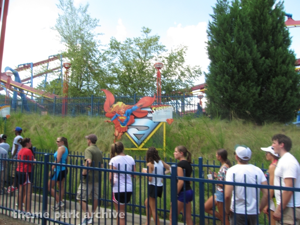 Superman Ultimate Flight at Six Flags Over Georgia