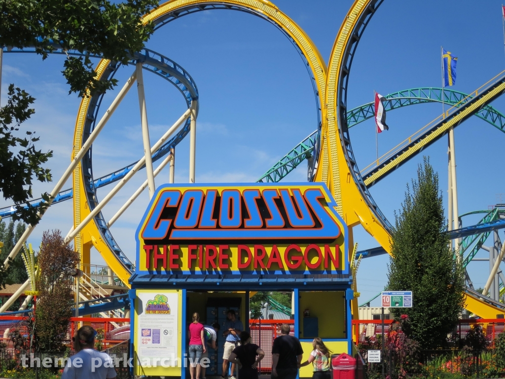 Colossus The Fire Dragon at Lagoon