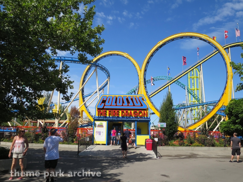 Colossus The Fire Dragon at Lagoon